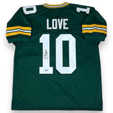 Jordan Love Autographed Signed Jersey - Green - Beckett Authentication